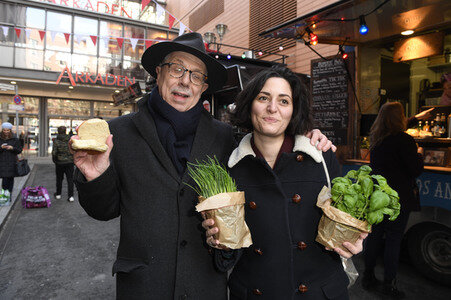 Eröffnung Berlinale Street Food Markt 2018 in Berlin