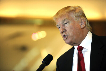 Donald Trump Pressekonferenz in New York