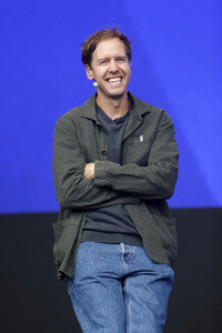 Sebastian Vettel auf der IAA Mobility 2025 in München