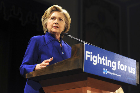 Rede von Hillary Clinton in New York