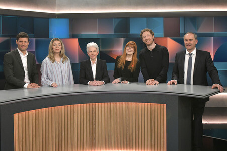 Talkshow 'hart aber fair' in Berlin