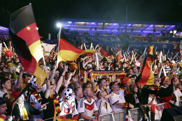 WM-Fanmeile beim Finalspiel Deutschland gegen Argentinien, Berlin