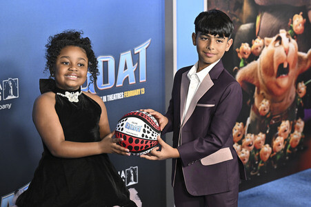 Filmpremiere 'G.O.A.T. - Bock auf große Sprünge' in Los Angeles