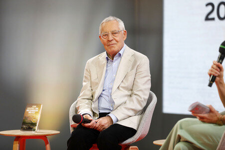 Karl Schlögel auf der Frankfurter Buchmesse 2025 in Frankfurt