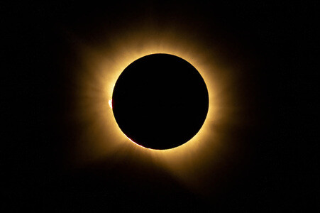 Sonnenfinsternis über Spanien
