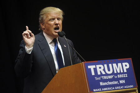 Wahlkampfrede von Donald Trump in Manchester
