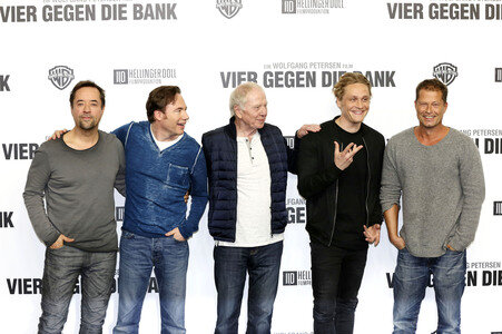 Photocall zum Film 'Vier gegen die Bank' in Berlin