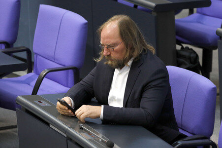 27. Sitzung des Deutschen Bundestages in Berlin