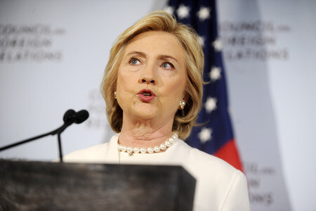 Anti-Terror Rede von Hillary Clinton in New York