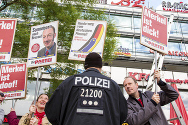 Demo von 'Die Partei', Berlin