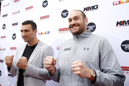 Pressekonferenz 'Fury vs. Klitschko II' in Köln
