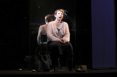 Theaterprobe 'Glückliche Tage' in Berlin