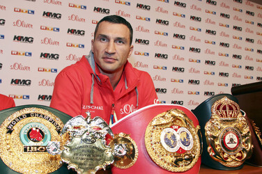 Pressekonferenz zum WM-Boxkampf von Wladimir Klitschko vs. Kubrat Pulev, Hamburg
