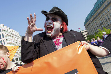Zombie-Walk der Piratenpartei, Berlin