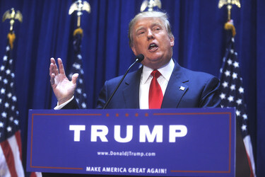 Donald Trump Pressekonferenz in New York