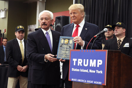 Rede von Donald Trump in New York