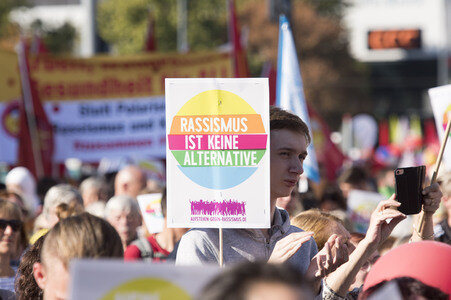 Demonstration 'Unteilbar' in Berlin