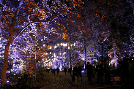 Eröffnung des Christmas Garden 2017 in Berlin