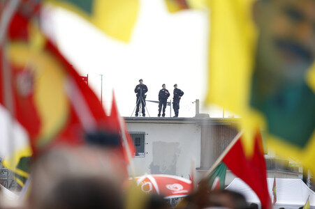 Kurden Großdemo in Köln