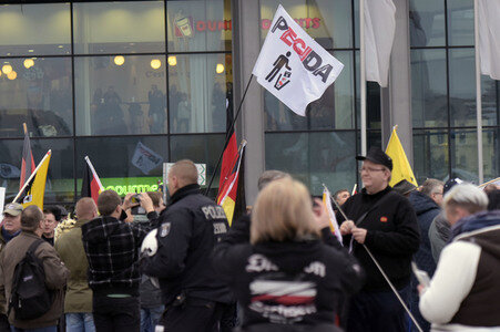 'Merkel muss weg' Demo in Berlin