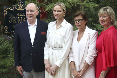 Einweihung des Themenbereichs Monaco mit Fürst Albert II. im Europa-Park in Rust