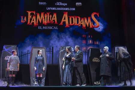 Theateraufführung 'The Addams Family, The Musical' in Madrid
