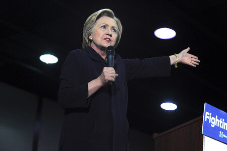 Walkampfrede von Hillary Clinton in New Jersey