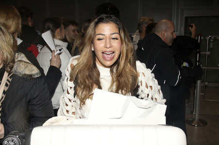 Rückkehr aus dem Dschungel-Camp 2026 auf dem Flughafen Frankfurt am Main