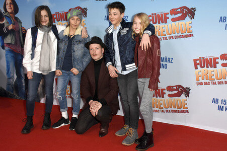 Filmpremiere 'Fünf Freunde und das Tal der Dinosaurier' in München
