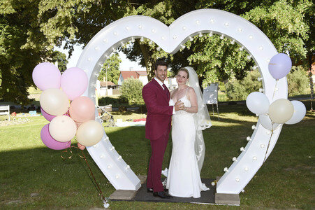 Hochzeit von Leonard Freier und Caona Maron in Wulkow