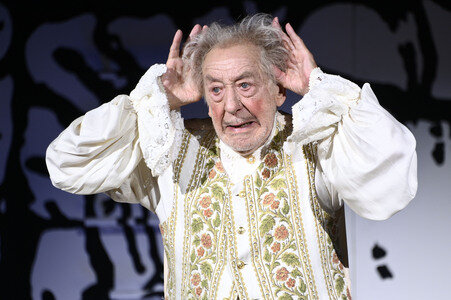 Theaterprobe 'Der eingebildet Kranke' in Berlin