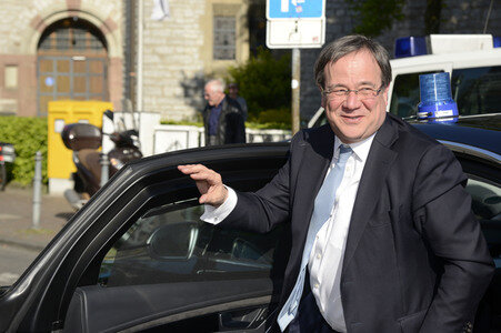 Armin Laschet Wahlkampfveranstaltung in Bergisch Gladbach