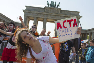 Zombie-Walk der Piratenpartei, Berlin