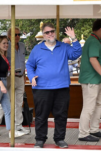 Ankunft von Guillermo del Toro am Hotel Excelsior, Internationale Filmfestspiele von Venedig 2025