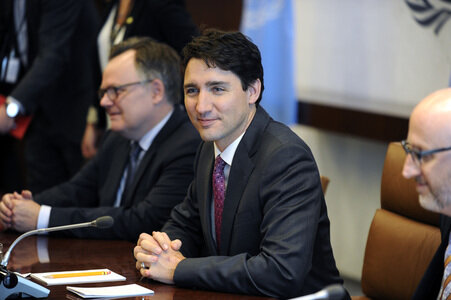 Justin Trudeau  bei der UN in New York
