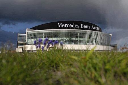 Mercedes Benz Arena in Berlin