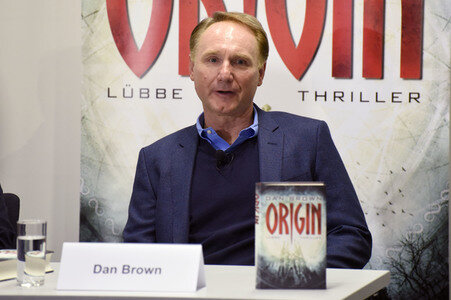 Dan Brown auf der Frankfurter Buchmesse 2017