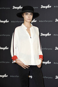 Photocall mit Cara Delevingne in Berlin