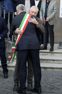 Verleihung des Lupa Capitolina an Robert De Niro in Rom