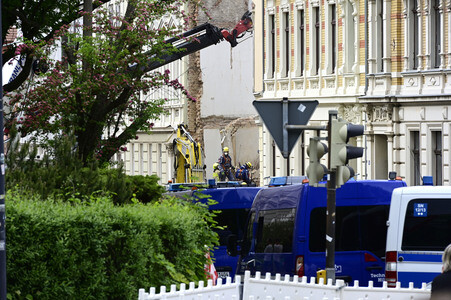 Einsturz eines Mehrfamilienhauses in Görlitz