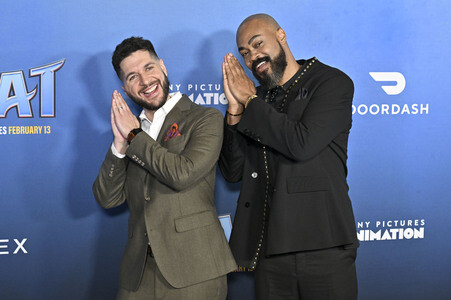 Filmpremiere 'G.O.A.T. - Bock auf große Sprünge' in Los Angeles