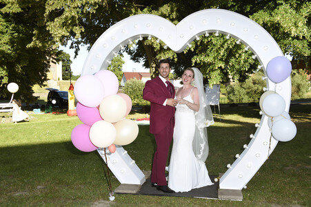 Hochzeit von Leonard Freier und Caona Maron in Wulkow