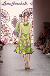 Lena Hoschek Fashion Show, Berlin Fashion Week Spring/Summer 2015