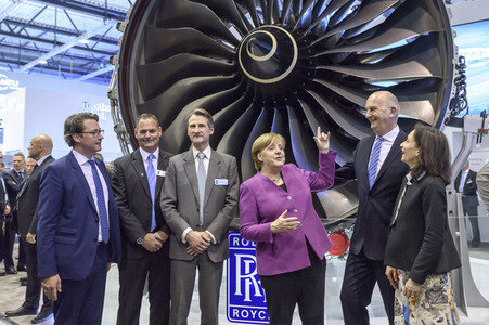 Angela MerkelEröffnung der Luftfahrtmesse ILA 2018 in Berlin