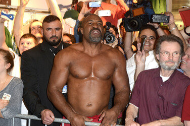 Wiegen zum Kampf Klitschko vs. Leapi, Mülheim an der Ruhr