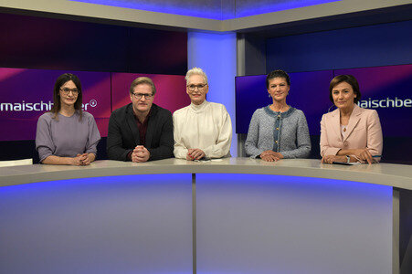 Talkshow 'maischberger' in Berlin