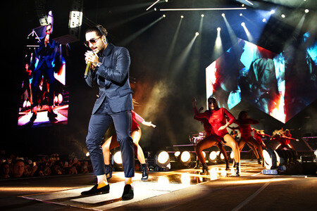Konzert von Maluma in Berlin