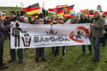 Pegida Demonstration, Dresden