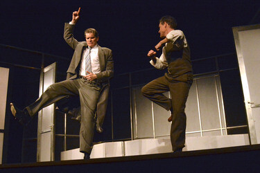 'Die Rede des Königs' Theateraufführung, Neustadt