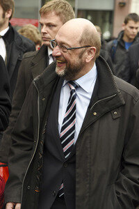 SPD-Kanzlerkandidat Martin Schulz in Darmstadt